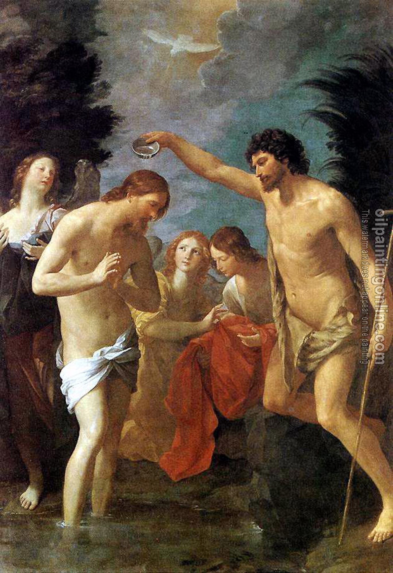 Guido Reni - Baptism of Christ